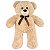 Urso De Pelúcia Grande Com Laço Teddy 60cm Presente Crianças - Imagem 2
