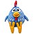 Galinha Pintadinha de Pelúcia 30cm Baby Brink - Imagem 4