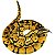 Cobra Pelúcia Gigante Píton Amarela 3 Metros Anaconda Sucuri - Imagem 1