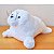 Foca de Pelúcia Branca 35cm Realista Fundo do Mar Marinho - Imagem 3