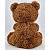 Urso de Pelúcia Com Filhote Nicho Bebê Ursinho Safari Bear - Imagem 6
