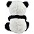 Panda de Pelúcia Com Filhote Pandinha Nicho Bebê Safari - Imagem 5