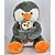 Pinguim de Pelúcia Com Filhote Bebê Nicho Mar Antialérgica - Imagem 2