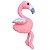 Flamingo de Pelúcia Rosa Com Asas Lantejoulas 30cm Plush - Imagem 1