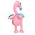 Flamingo de Pelúcia Rosa Com Asas Lantejoulas 30cm Plush - Imagem 5