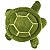 Tartaruga de Pelúcia Marinha 30cm Plush Antialérgica Macia - Imagem 5