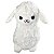 Ovelha de Pelúcia 24cm Decoração Bebê Carneiro Carneirinho - Imagem 1
