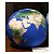 Planeta Terra de Pelúcia Globo Terrestre Plush Luxo Almofada - Imagem 5