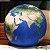 Planeta Terra de Pelúcia Globo Terrestre Plush Luxo Almofada - Imagem 2