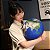 Planeta Terra de Pelúcia Globo Terrestre Plush Luxo Almofada - Imagem 3