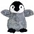 Pinguim De Pelúcia Realista Bebê Infantil Macio Luxo 22cm - Imagem 2