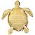 Tartaruga de Pelúcia Marinha 34cm Realista Macia turtle Mar - Imagem 9