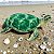 Tartaruga de Pelúcia Marinha 34cm Realista Macia turtle Mar - Imagem 7