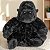 Macaco de Pelúcia Grande Gorila Realista 40cm King Kong - Imagem 8
