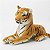 Tigre de Pelúcia Realista Deitado 55cm Safari Sunn Toys - Imagem 2
