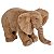 Mamute Pelúcia Realista Elefante 35cm Elefanta Manny Jumbo - Imagem 3