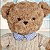 Urso de Pelúcia com Roupa Teddy 43cm Ursinho Amigo Bebê Bear - Imagem 3