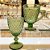 Taça de Vidro para Água Bico de Abacaxi Verde 325ml - Imagem 2