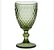 Taça de Vidro para Água Bico de Abacaxi Verde 325ml - Imagem 1
