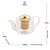 Chaleira de vidro com Infusor dourado - 600ml - Imagem 3