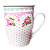 Caneca Infusora de chá Rosas Encantadas - Imagem 1