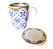 Caneca Infusora de chás Azulejo Português - Imagem 2