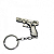 CHAVEIRO PISTOLA GLOCK BELICA VELHO - Imagem 1