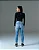 CALÇA JEANS SKINNY FEM GALAPAGOS BOLT - BLUE CHALK - Imagem 3