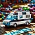 Carro Policia 77 Peças Lego Brinquedo com Luz Som - Imagem 4