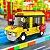 Brinquedo Blocos de Construção Carro Ônibus Escolar - Imagem 4