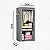 Guarda Roupa Closet Dobrável Organizador com Capa de Tecido - Imagem 9
