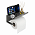 Suporte Para Papel Higiênico Premium Com Apoio Para Objetos - Imagem 1