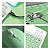 Teclado Sem Fio Bluetooth Recarregável Com Mouse - VERDE - Imagem 7