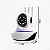 Câmera Ip Sem Fio 360° 3 Antenas HD Wifi Visão Noturna Alarm - Imagem 9