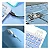 Teclado Sem Fio Bluetooth Recarregável Com Mouse - AZUL - Imagem 7