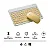 Teclado Sem Fio Bluetooth Recarregável Com Mouse - AMARELO - Imagem 8