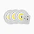 Kit 3 Lâmpadas Luminária Led Controle Sem Fio - Imagem 1