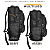 Mochila Para Viagem 50L Acampamento Trilha Semi Impermeável - Imagem 7