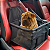 Assento Cadeirinha Carro Cachorro Cães Gatos (PRETO) - Imagem 5