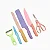 Conjunto de Facas 6 Peças Aço Inoxidável Colorido Multifunci - Imagem 1
