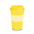 Copo Sustentável RPET 400ml Amarelo - Imagem 1