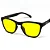 ÓCULOS DE SOL ESPORTIVO POLARIZADO ZOOM - PRETO COM AMARELO - Imagem 1