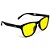 ÓCULOS DE SOL ESPORTIVO POLARIZADO ZOOM - PRETO COM AMARELO - Imagem 2