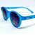 ÓCULOS DE SOL POLARIZADO CANCÚN - AZUL BEBÊ C/ PRETO DEGRADÊ - Imagem 1