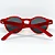 ÓCULOS DE SOL POLARIZADO CANCÚN - VERMELHO ESPELHADO - Imagem 3