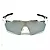 Óculos de Sol Esportivo Speed - Branco Prata Haste Preta - Imagem 3