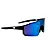 ÓCULOS DE SOL ICE - PRETO C/ AZUL BEBÊ ESPELHADO - Imagem 2