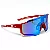 ÓCULOS DE SOL ICE - VERMELHO COM AZUL ESPELHADO - Imagem 3