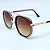 ÓCULOS DE SOL ARIZONA - HEXAGONAL - MARROM DEGRADÊ C/ DOURADO - Imagem 3