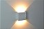 Arandela Alumínio 6216 interna ou externa para lâmpada halopim G9 - Imagem 6